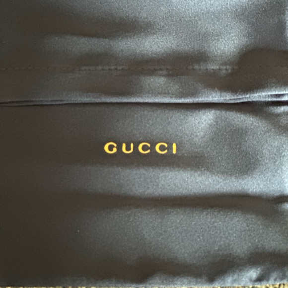 NWOT BLUE GUCCI SUNNIES CASE CLOTH AND DUST BAG “OVERSIZED” - Picture 5 of 6